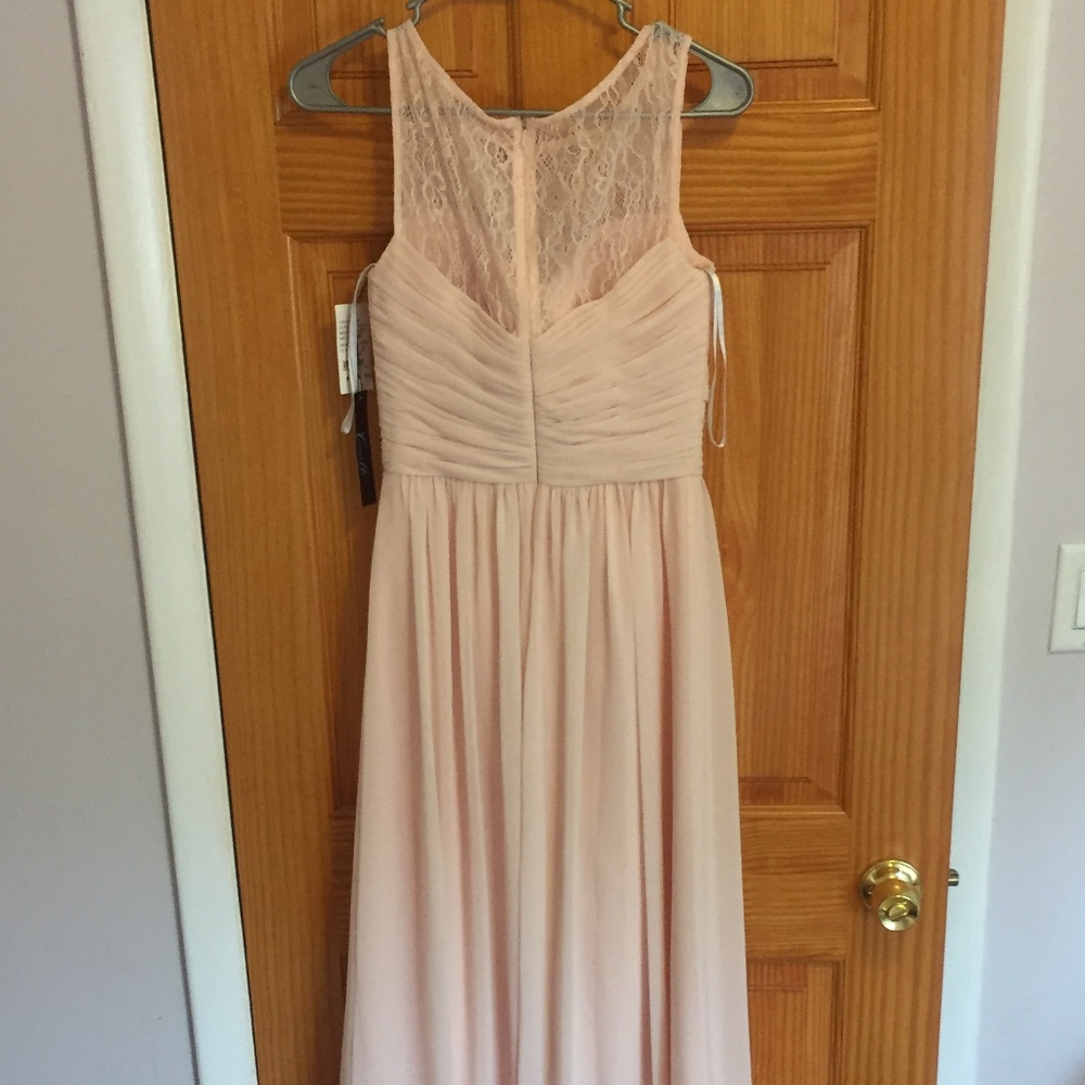 Brides made dress